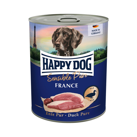 Pure Duck Wet Dog Food (France)