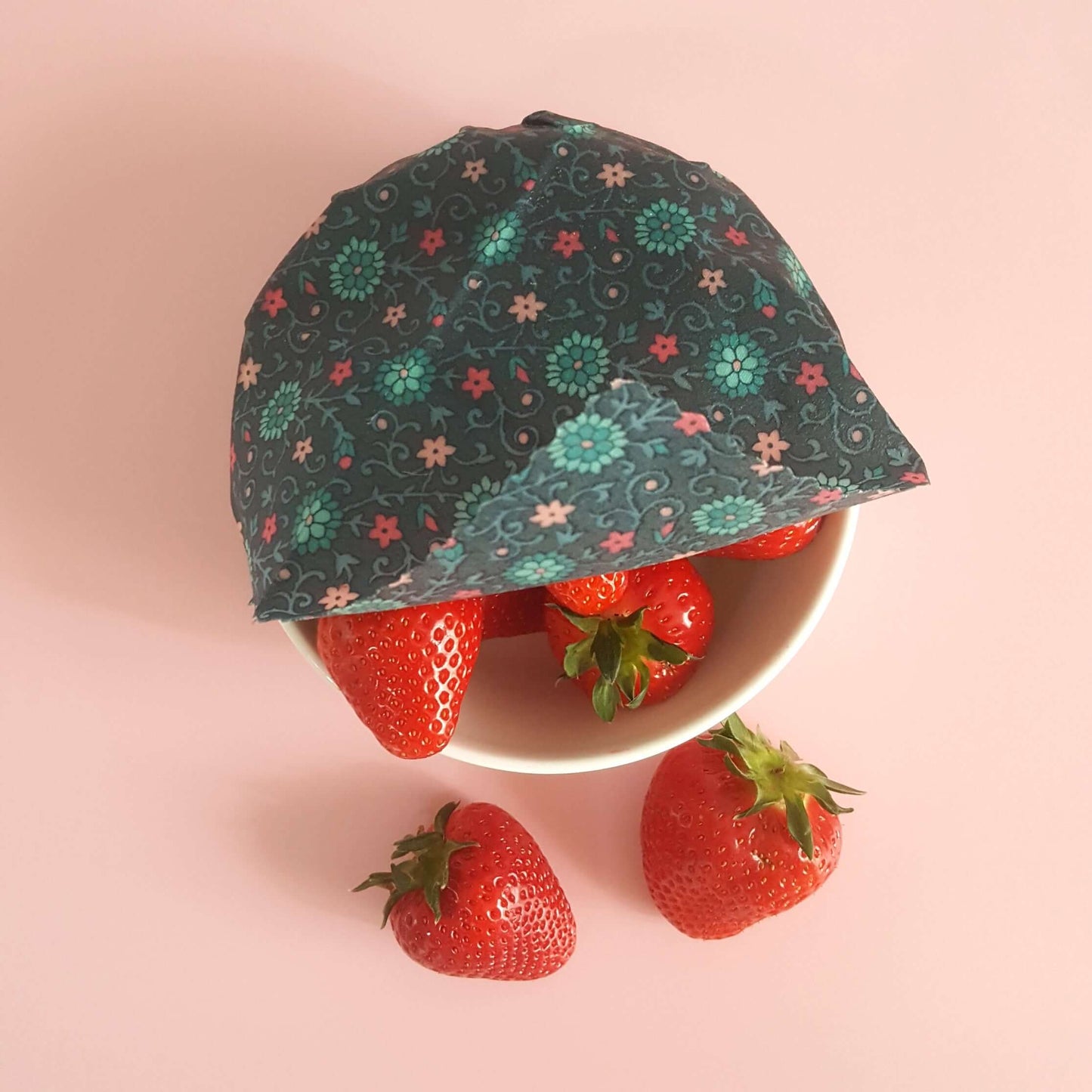 *Made with Liberty Fabric Set of 3 Handmade Beeswax Wraps