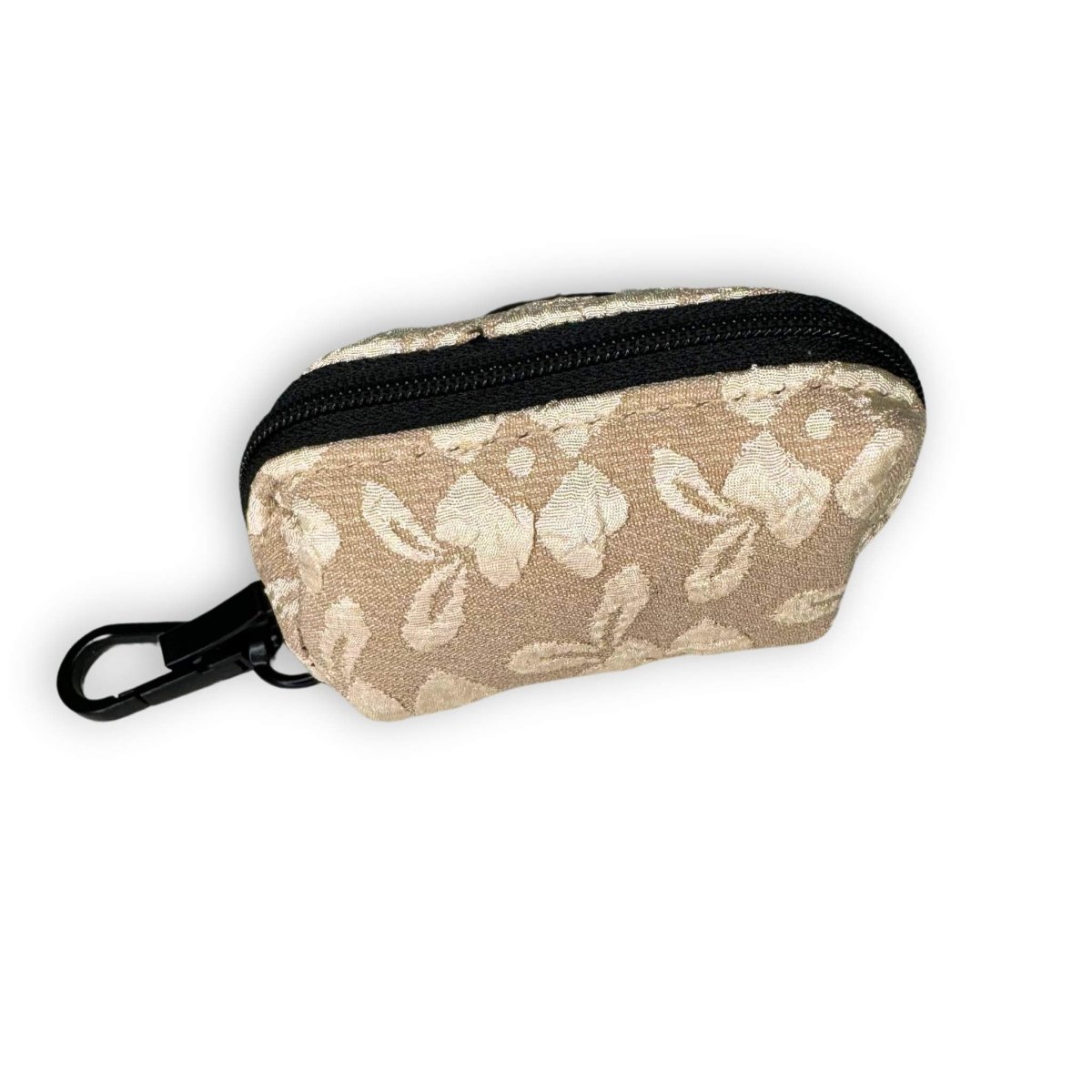 Luxe Poo Bag Holder - Toffee Latte Petals