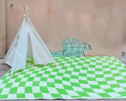 Retro Checkerboard Rug (7 Styles)